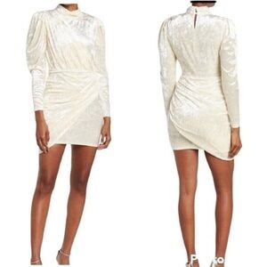 RONNY KOBO Adalee Dress In Ivory